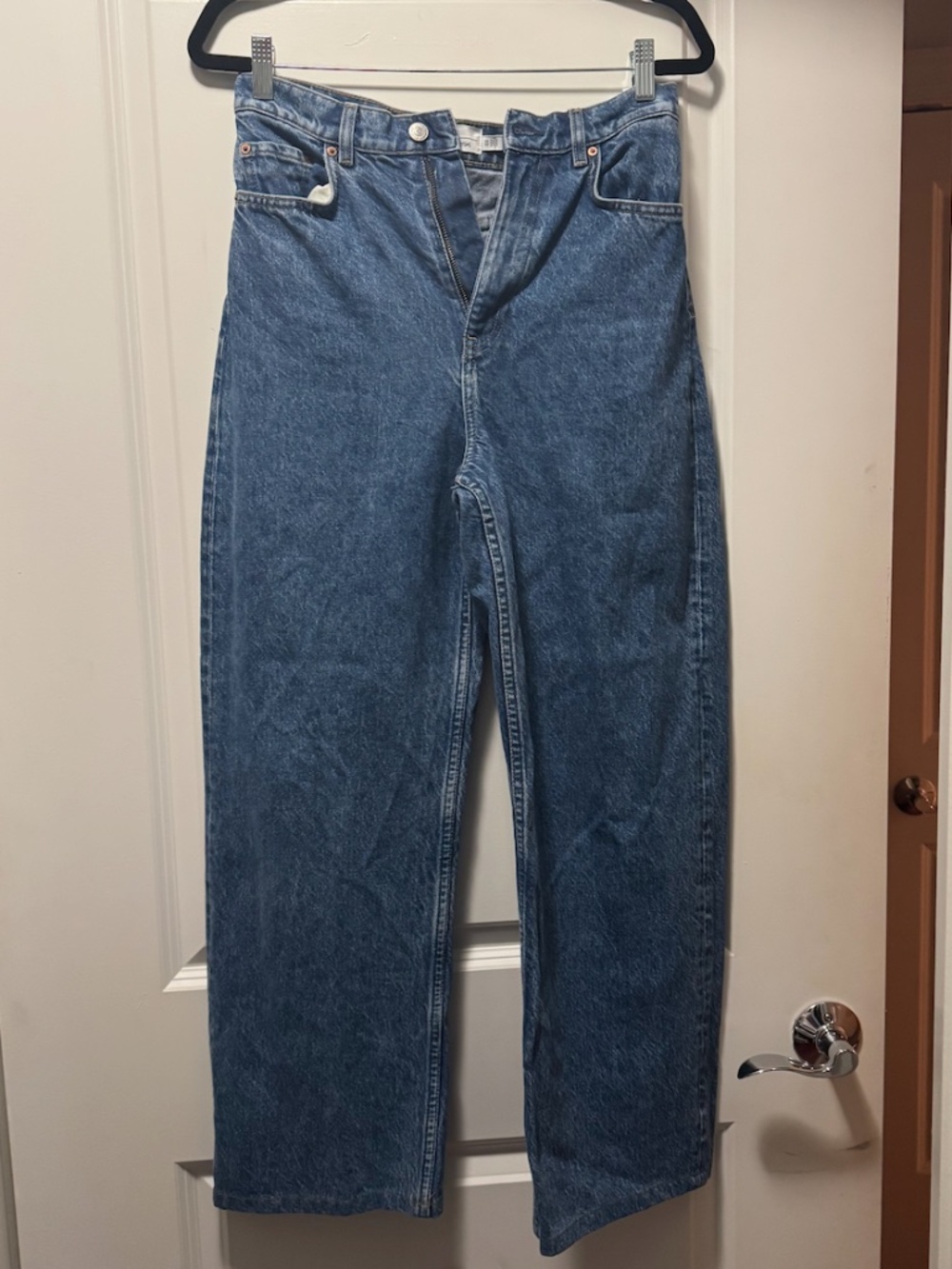 & Other Stories High Waisted Wide Leg Jeans
